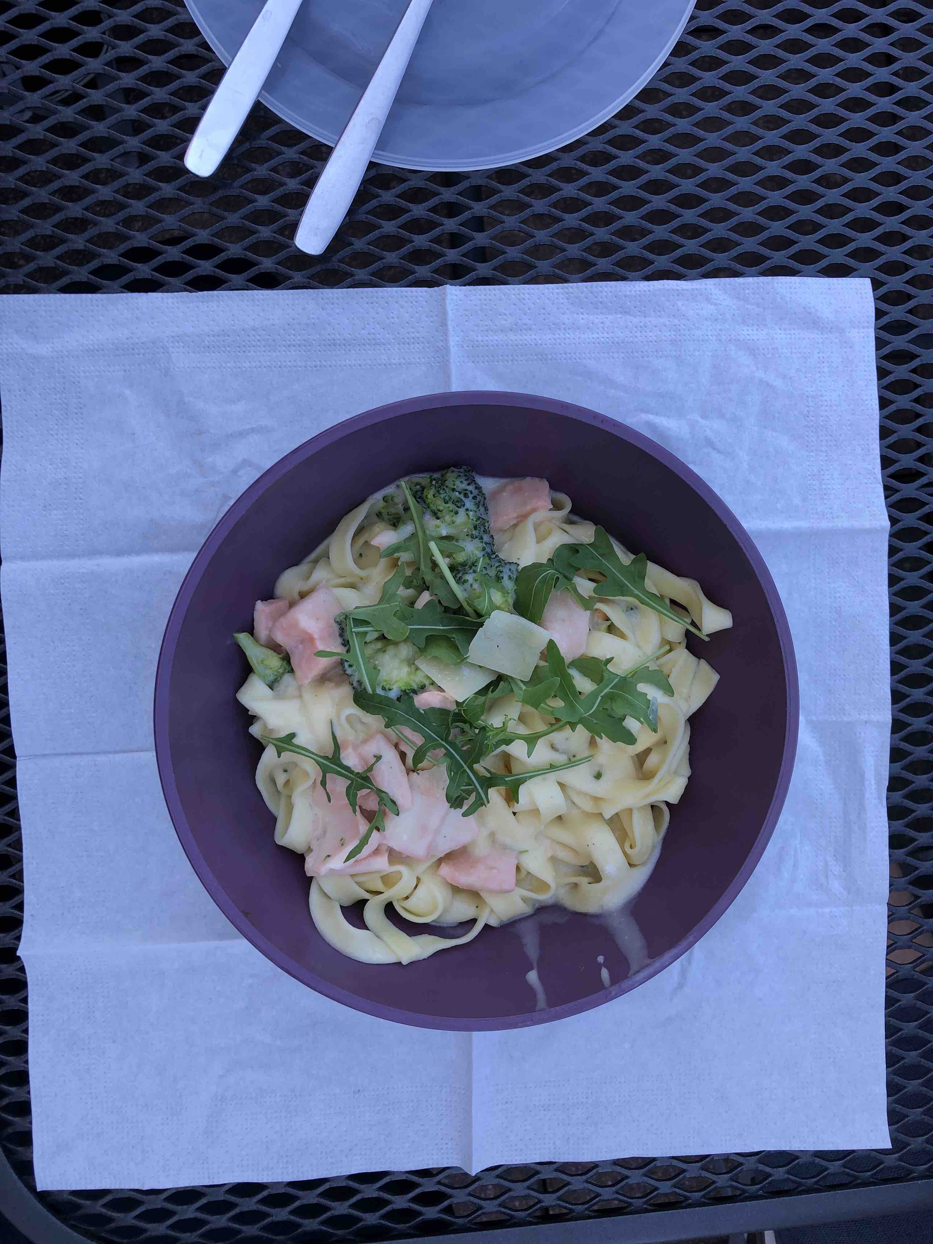 Tagliatelle Al Salmone