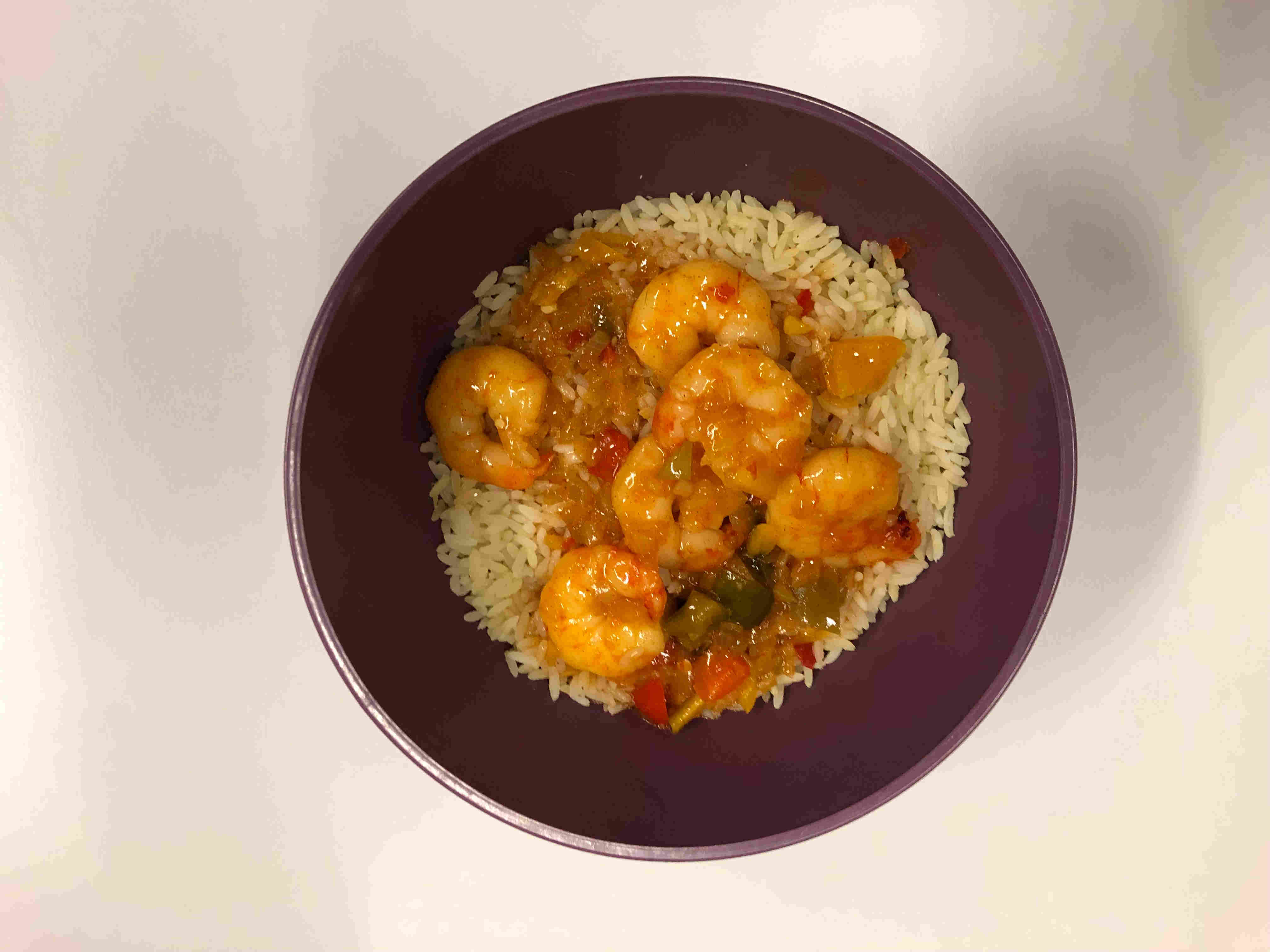 ASC Black Tiger prawns sweet & sour