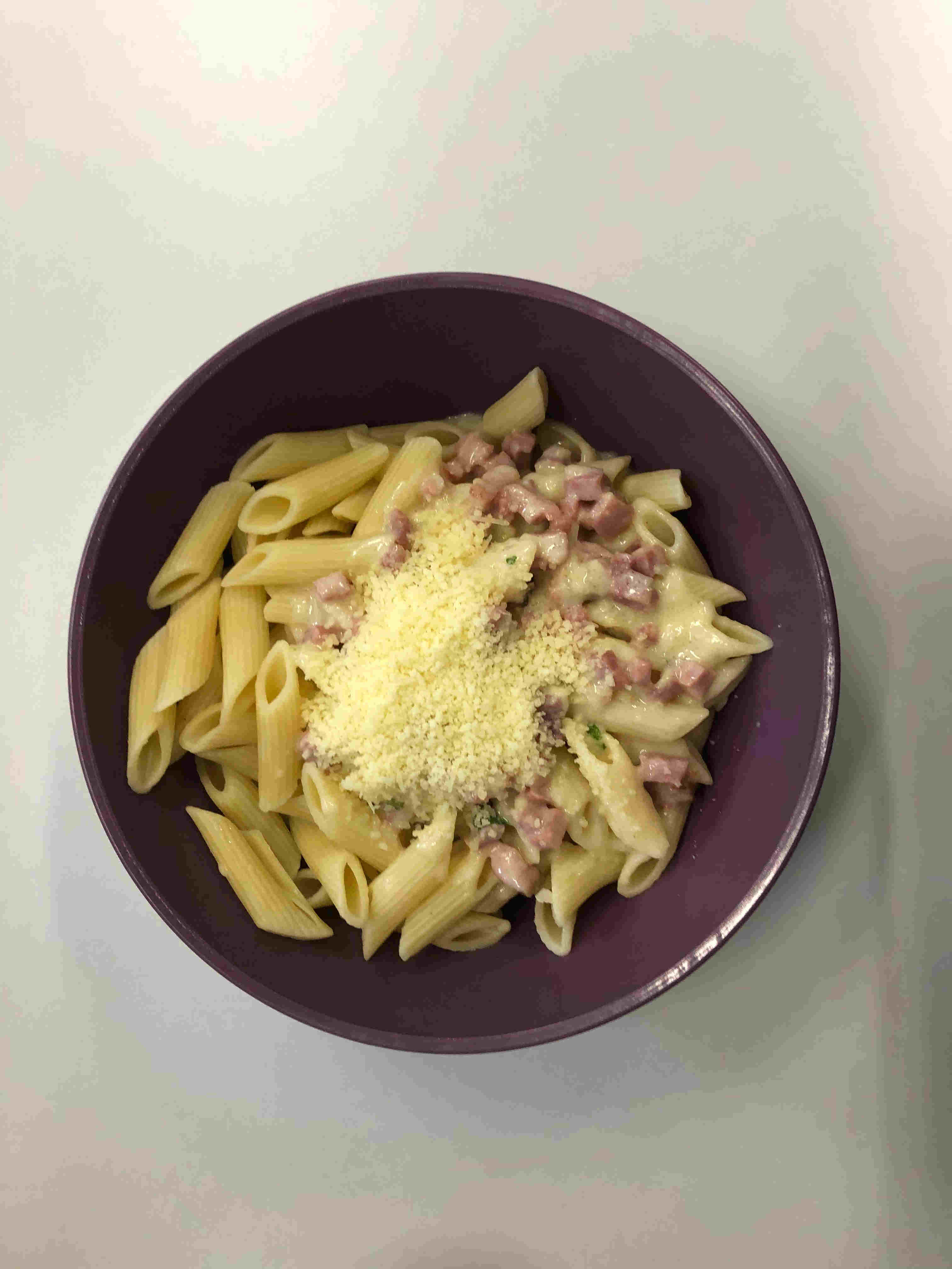 Casarecce Siciliane Carbonara